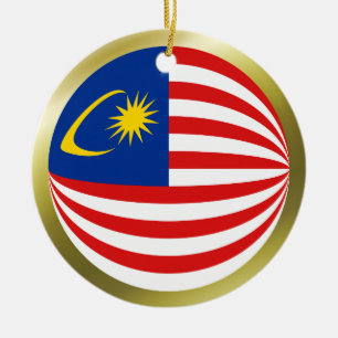 Malaysia Flag Ornament