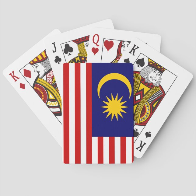 Malaysia Flag Playing Cards (Back)