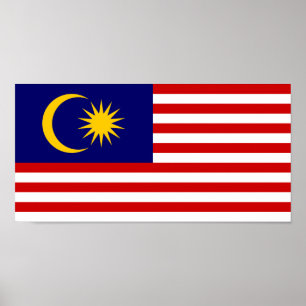Malaysia Flag Poster