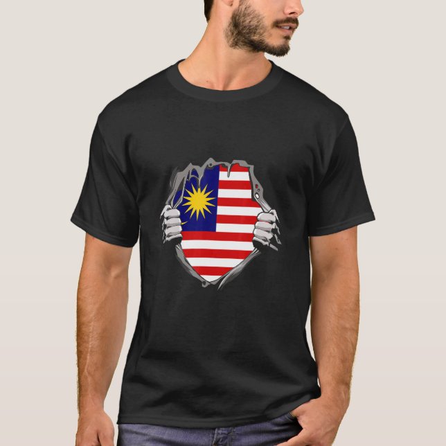 Malaysia Flag T-Shirt (Front)