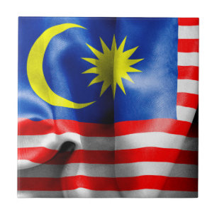 Malaysia Flag Tile
