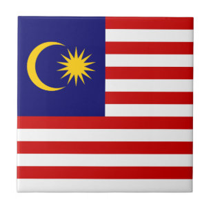 Malaysia Flag Tile