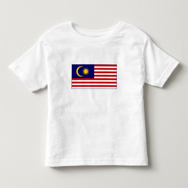 Malaysia Flag Toddler T-Shirt (Front)