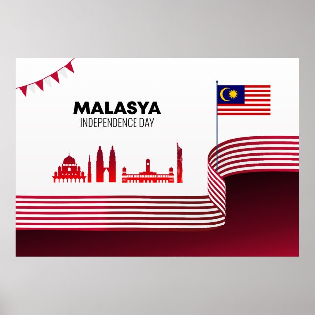 Malaysia Independence Day Poster (Front)
