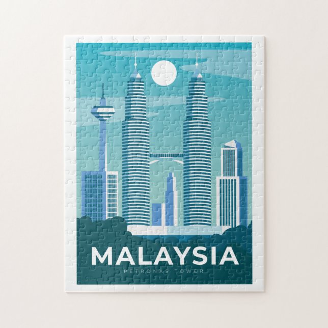 MALAYSIA JIGSAW PUZZLE (Vertical)