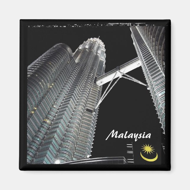 Malaysia, Kuala Lumpur (Magnet) Magnet (Front)