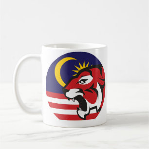 Malaysia Malayan Tiger Malaysian National Animal Coffee Mug