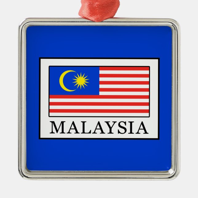 Malaysia Metal Tree Decoration (Front)