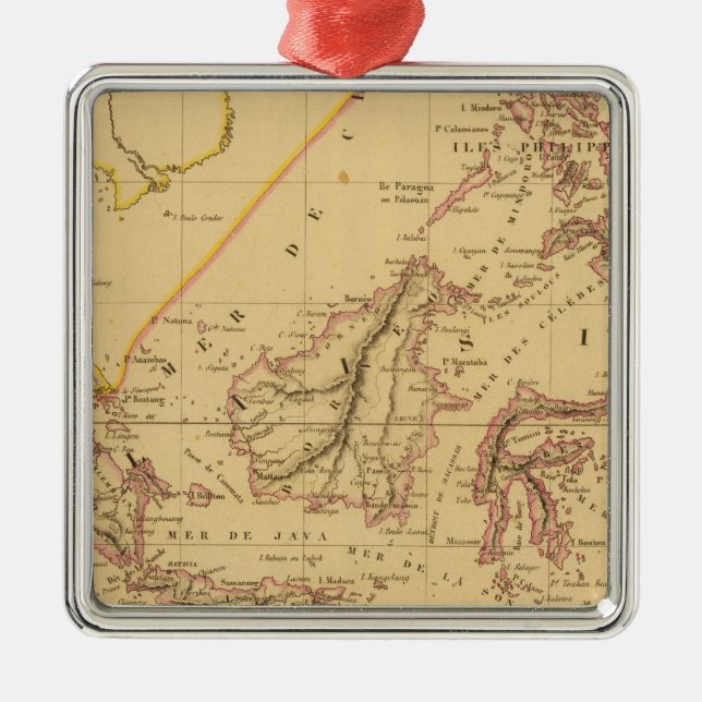 Malaysia Metal Tree Decoration (Front)