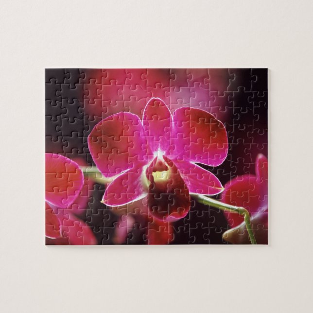 Malaysia, Orchid Jigsaw Puzzle (Horizontal)