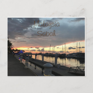 Malaysia - Sabah -  Kota Kinabalu Postcard