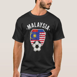 Malaysia Soccer Malaysia Flag Football Malaysian P T-Shirt