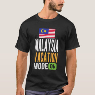 Malaysia Souvenir - Travel - Malaysia Vacation Mod T-Shirt