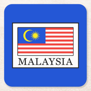 Malaysia Square Paper Coaster