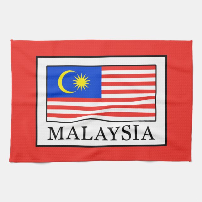 Malaysia Tea Towel (Horizontal)