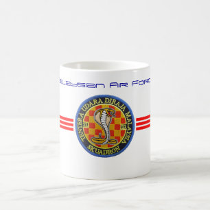 Malaysian air force patch. coffee mug
