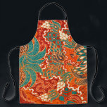Malaysian Batik: Beautiful Art Pattern. Apron<br><div class="desc">The beautiful of art Malaysian and Indonesian Batik Pattern Batik's tale told in patterns, cultural threads unite in decor's embrace. Cultural Fusion: Batik's Tale Unites in decor's Threads. Batik's artistry, Malaysian and Indonesian touch, fabric's cultural tale. batik, indonesia, pattern, textile, motif, decor, background, flower, traditional, abstract, culture, sarong, beautiful, java,...</div>