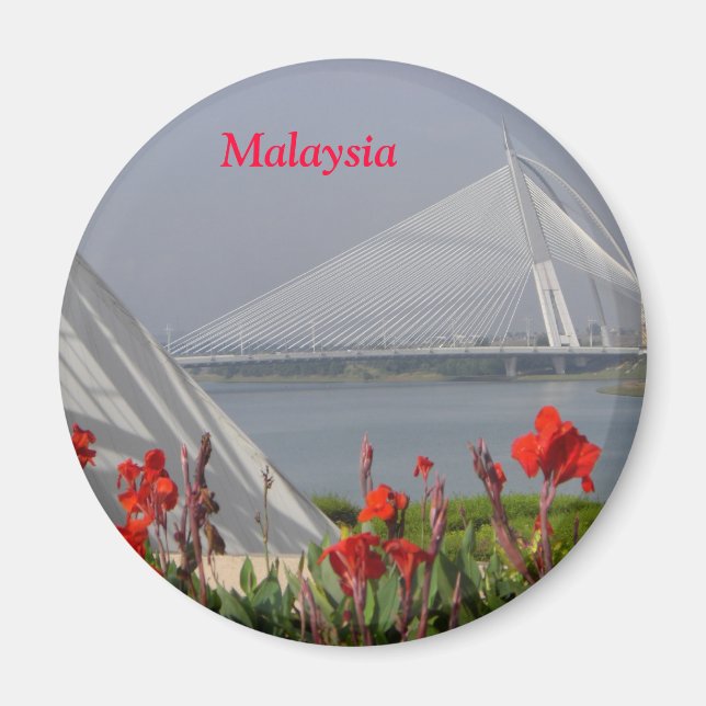 Malaysian Bridge Magnet (Front)