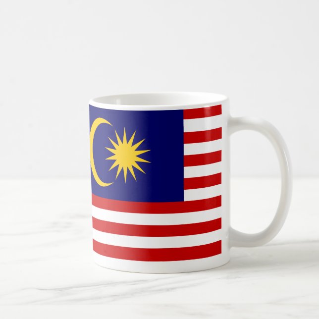 Malaysian Flag Patriotic Mug (Right)