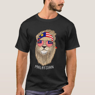 Malaysian Malaysia Flag Malaysian Heritage Malaysi T-Shirt