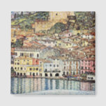 Malcesine am Gardasee by Gustav Klimt Magnet<br><div class="desc">Malcesine am Gardasee,  famous painting by Gustav Klimt,  1913.</div>