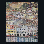 Malcesine at Lake Garda, Gustav Klimt Faux Canvas Print<br><div class="desc">Gustav Klimt (July 14, 1862 – February 6, 1918) was an Austrian symbolist painter and one of the most prominent members of the Vienna Secession movement. Klimt is noted for his paintings, murals, sketches, and other objets d'art. In addition to his figurative works, which include allegories and portraits, he painted...</div>