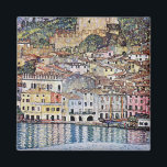 Malcesine at Lake Garda, Gustav Klimt Magnet<br><div class="desc">Gustav Klimt (July 14, 1862 – February 6, 1918) was an Austrian symbolist painter and one of the most prominent members of the Vienna Secession movement. Klimt is noted for his paintings, murals, sketches, and other objets d'art. In addition to his figurative works, which include allegories and portraits, he painted...</div>