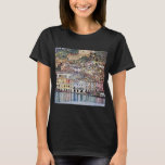 Malcesine at Lake Garda, Gustav Klimt T-Shirt<br><div class="desc">Gustav Klimt (July 14, 1862 – February 6, 1918) was an Austrian symbolist painter and one of the most prominent members of the Vienna Secession movement. Klimt is noted for his paintings, murals, sketches, and other objets d'art. In addition to his figurative works, which include allegories and portraits, he painted...</div>