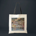Malcesine at Lake Garda, Gustav Klimt Tote Bag<br><div class="desc">Gustav Klimt (July 14, 1862 – February 6, 1918) was an Austrian symbolist painter and one of the most prominent members of the Vienna Secession movement. Klimt is noted for his paintings, murals, sketches, and other objets d'art. In addition to his figurative works, which include allegories and portraits, he painted...</div>