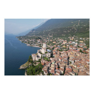 Malcesine Lake Garda Italy Poster