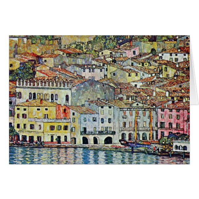 Malcesine on Lake Garda By Gustav Klimt (Front Horizontal)