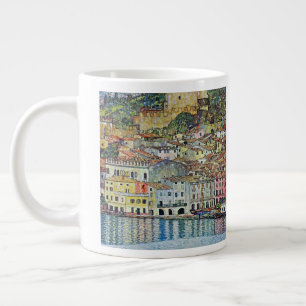 Malcesine on Lake Garda By Gustav Klimt Large Coffee Mug