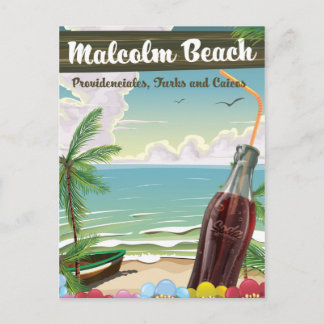 Malcolm Beach, Providenciales, Turks and Caicos Postcard