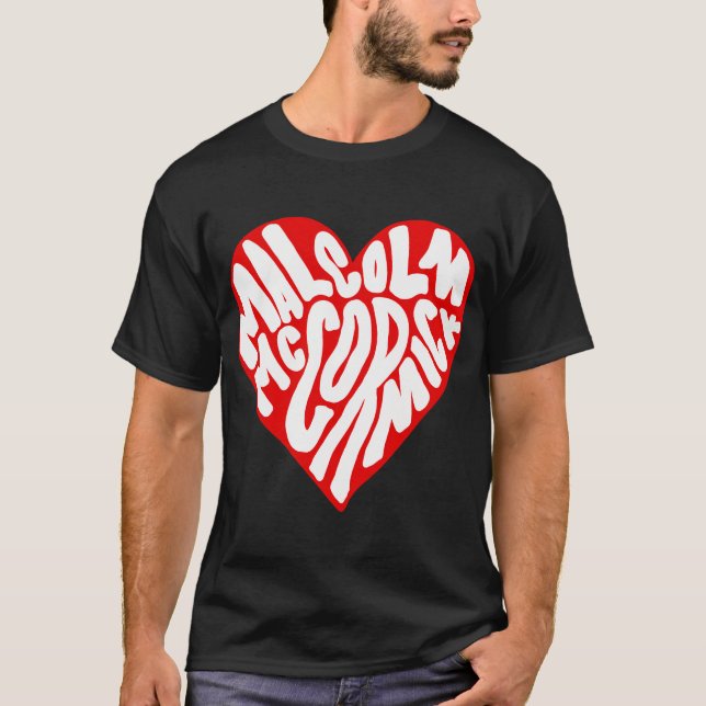 Malcolm Mccormick Name T-Shirt (Front)