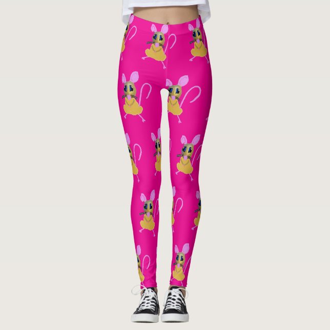 Malcolm Mouse 🐭  Leggings (Front)