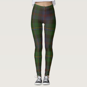 Malcolm Tartan Clan Plaid Leggings