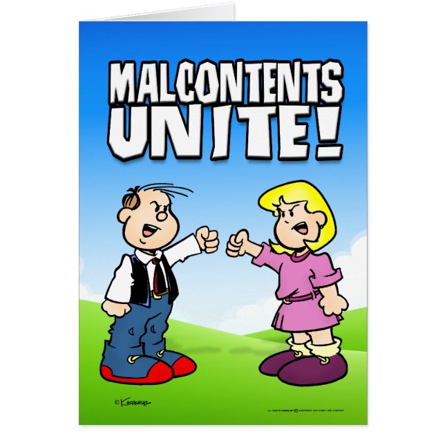 Malcontents Unite (Front)