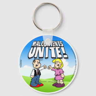 Malcontents Unite Key Ring