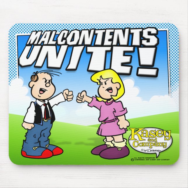 Malcontents Unite Mouse Mat (Front)