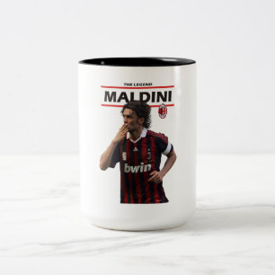 Maldini ac milan Two-Tone coffee mug
