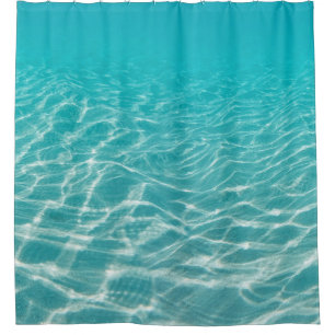 Maldive Beach Reflections Beautiful View. Shower Curtain