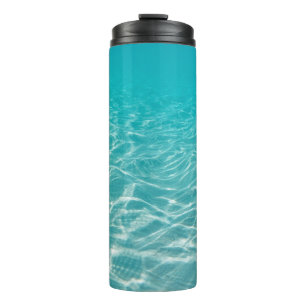 Maldive Beach Reflections Beautiful View. Thermal Tumbler