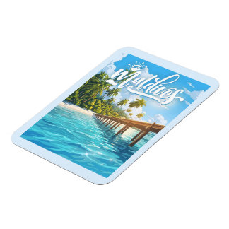 Maldives Beach Magnet
