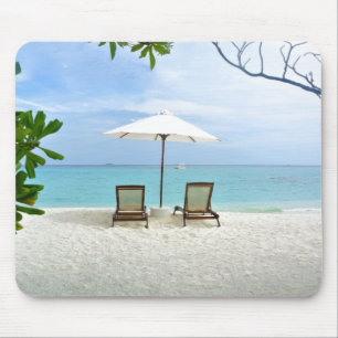 Maldives Beach Mouse Mat