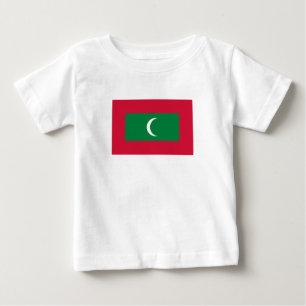 Maldives Flag Baby T-Shirt