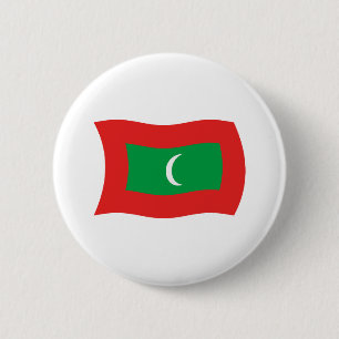 Maldives Flag Button