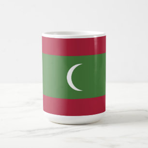 Maldives flag coffee mug