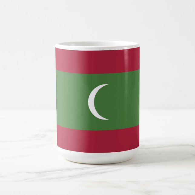 Maldives flag coffee mug (Center)