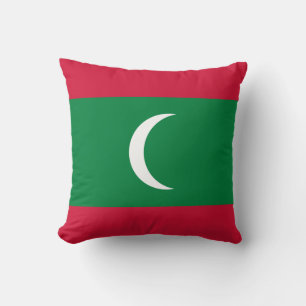 Maldives Flag Cushion