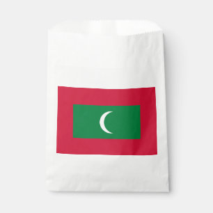Maldives Flag Favour Bags